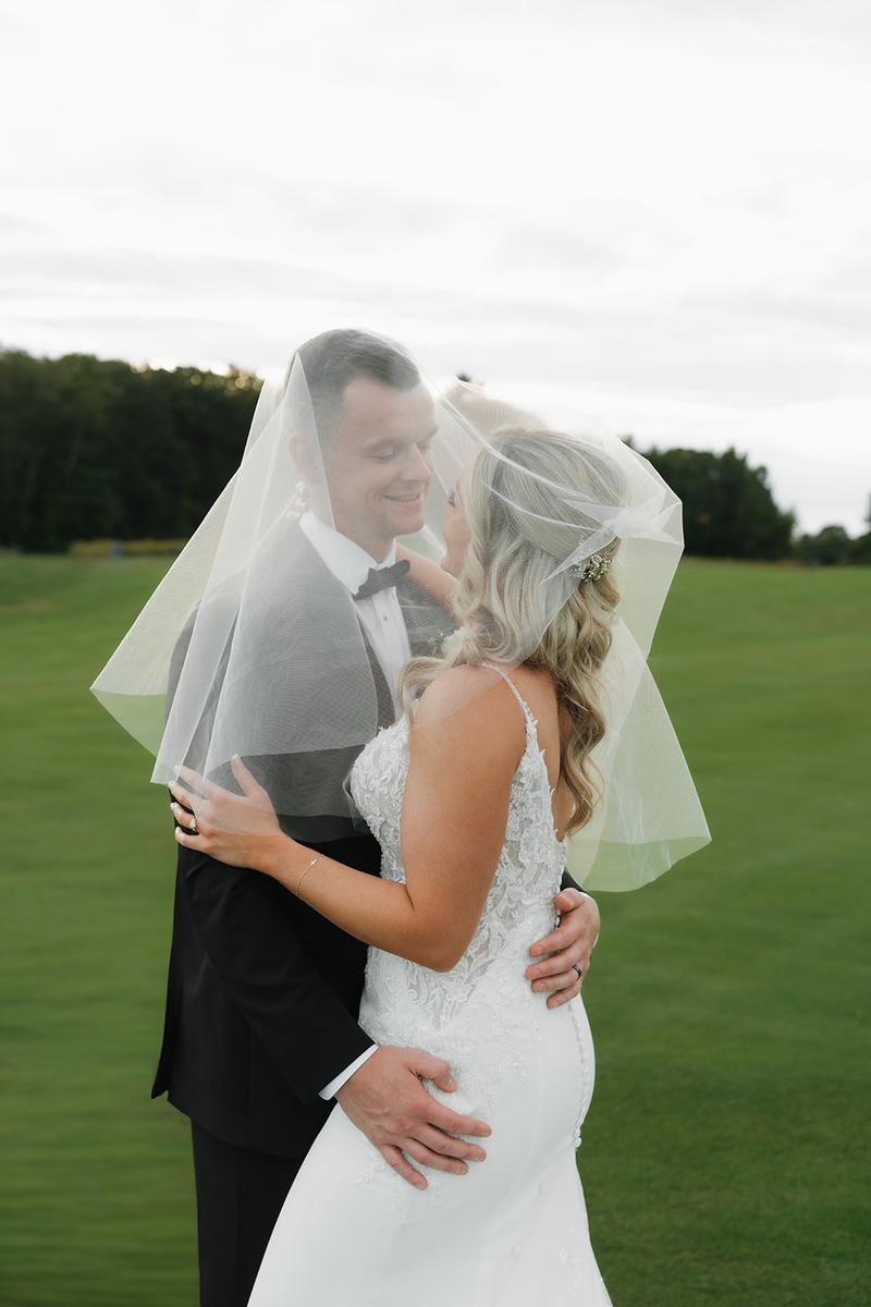 Bridal party getting ready