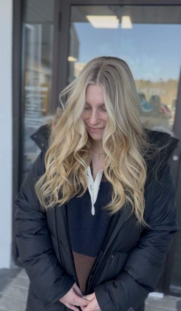 Balayage result