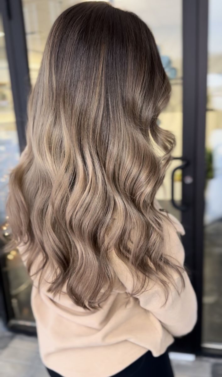 Brunette balayage